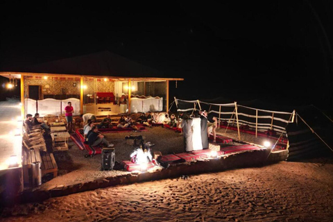 Wadi Rum: Solo Travelers Desert Adventure with Dinner