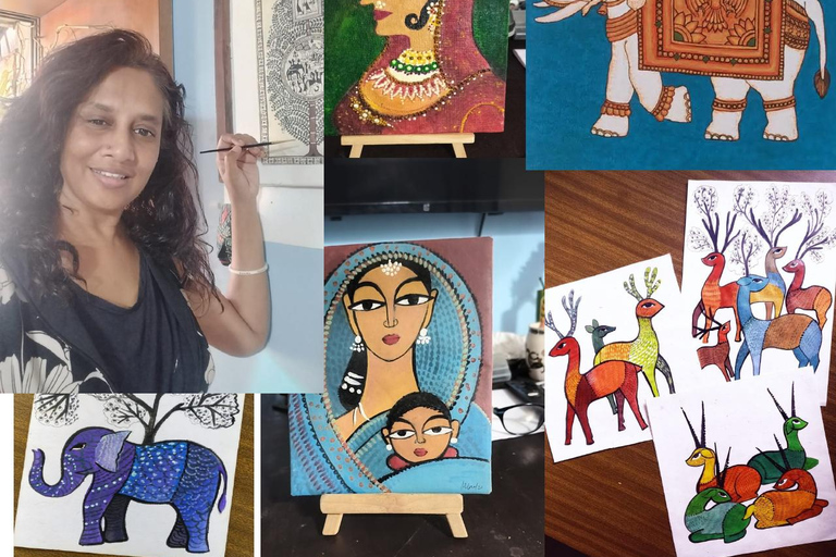Mumbai: Painting Class with Unlimited Non-Alcoholic Drinks