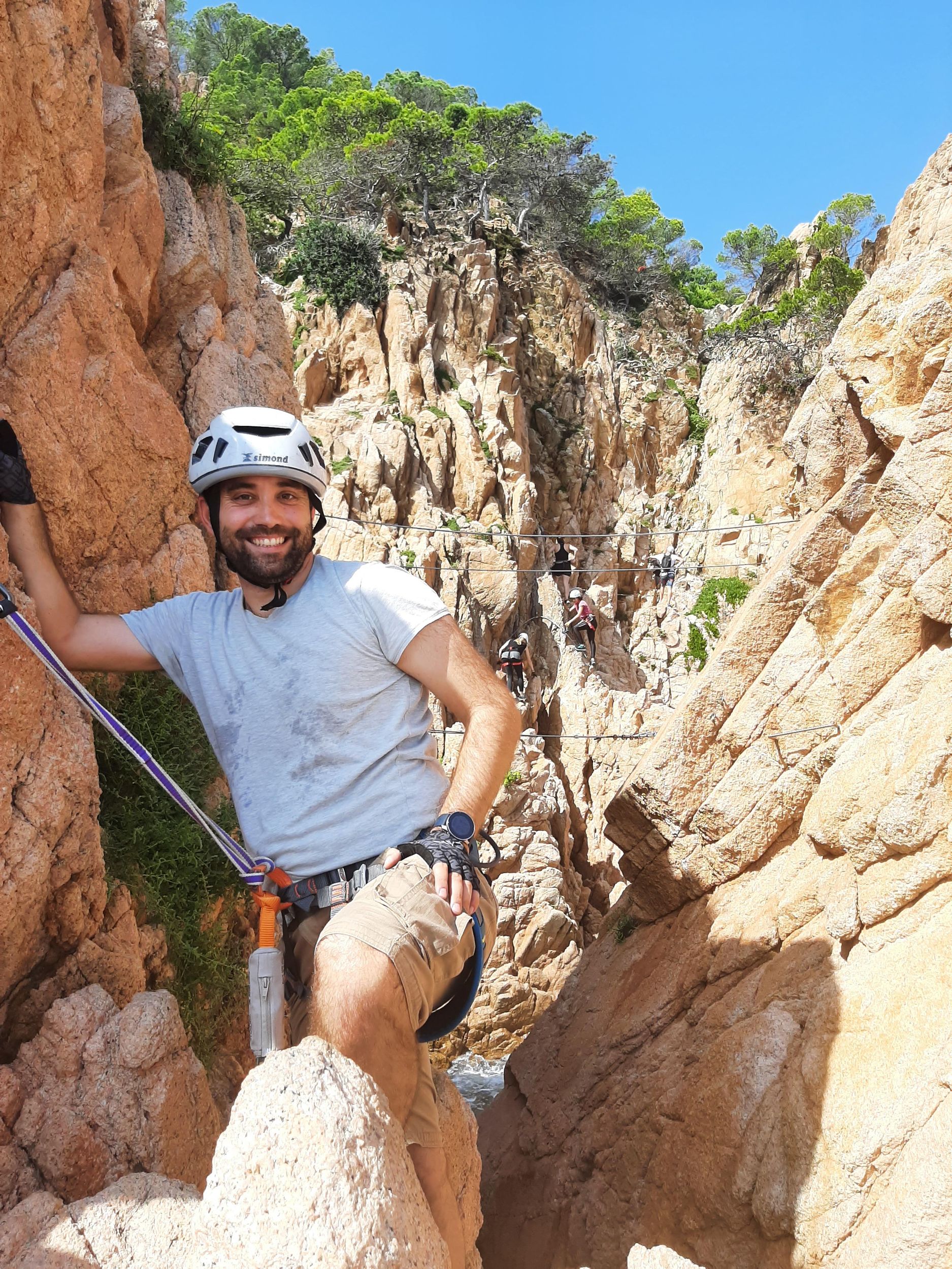 Via ferrata Cala Moli: Wandere über Klippen über dem Mittelmeer