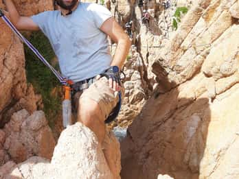 Via ferrata Cala Moli: gå langs klippene over Middelhavet