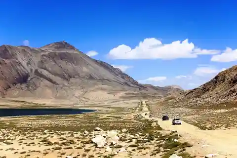 Pamirhighway fra Dushanbe til Osh