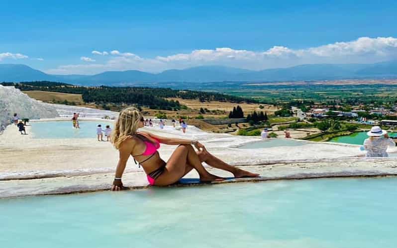 Excursão de um dia a Pamukkale e ao Lago Salda com almoço