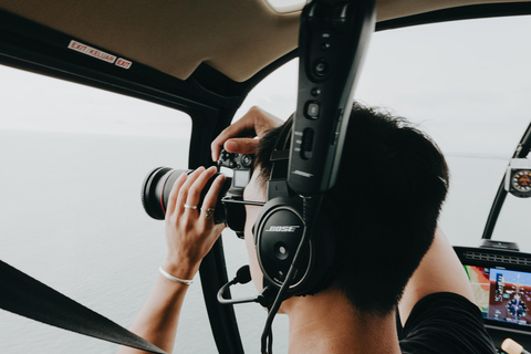 Bali: Helicopter Tour with optional Pickup and Drop-off Canggu Skyline