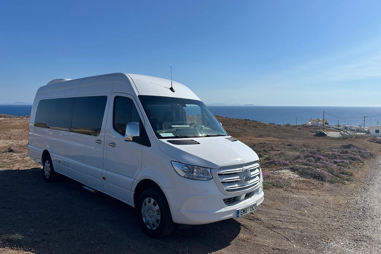 Santorini: Private Highlights 5hour Tour with Luxury Minivan