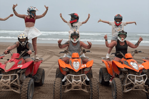 Agadir: Dunes & Beach ATV Quad Safari with Moroccan Tea Single Quad Bike