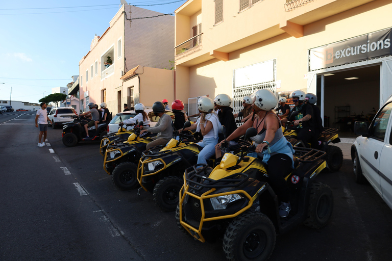 Tenerife : Safari en quad au coucher du soleil dans le parc national de Teide