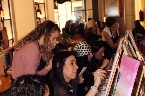 Alicante: Art Party - Paint, Sip & Fun