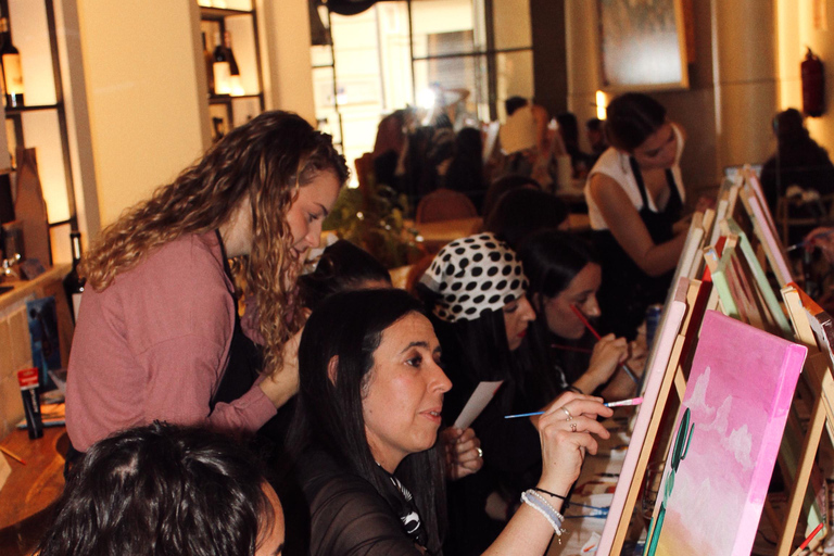 Alicante: Art Party - Paint, Sip & Fun