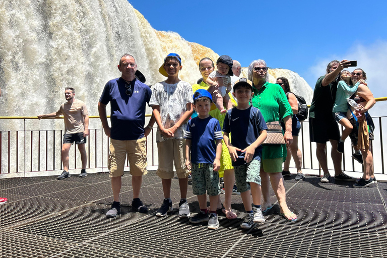 Visite privée des chutes d&#039;Iguaçu côté brésilien et argentin