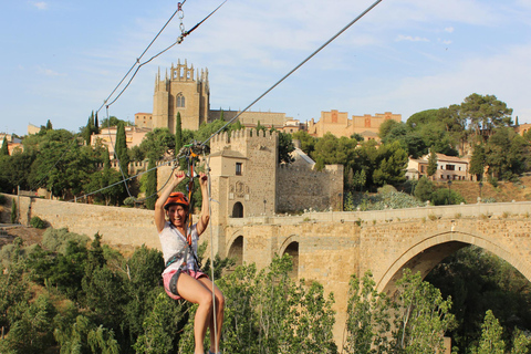 Zipline Adventure with Photo in Toledo over the Tagus River
