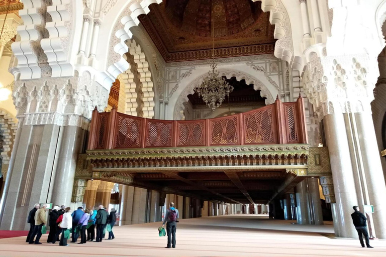 Casablanca: Tour & Guided Mosque Ticket Cruise Excursion