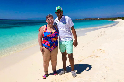 Perdernales : Excursion à la Bahia de las aguilas et à la lagune d'Oviedo