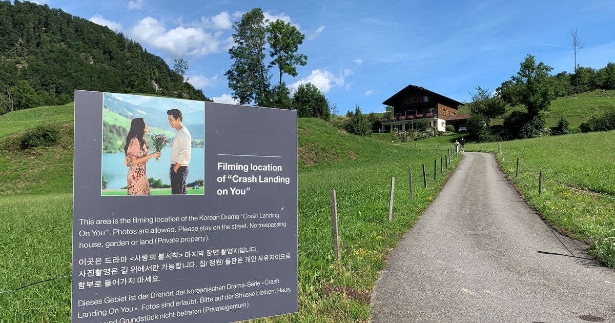Fra Zürich Crash Landing On You Locations i Interlaken GetYourGuide