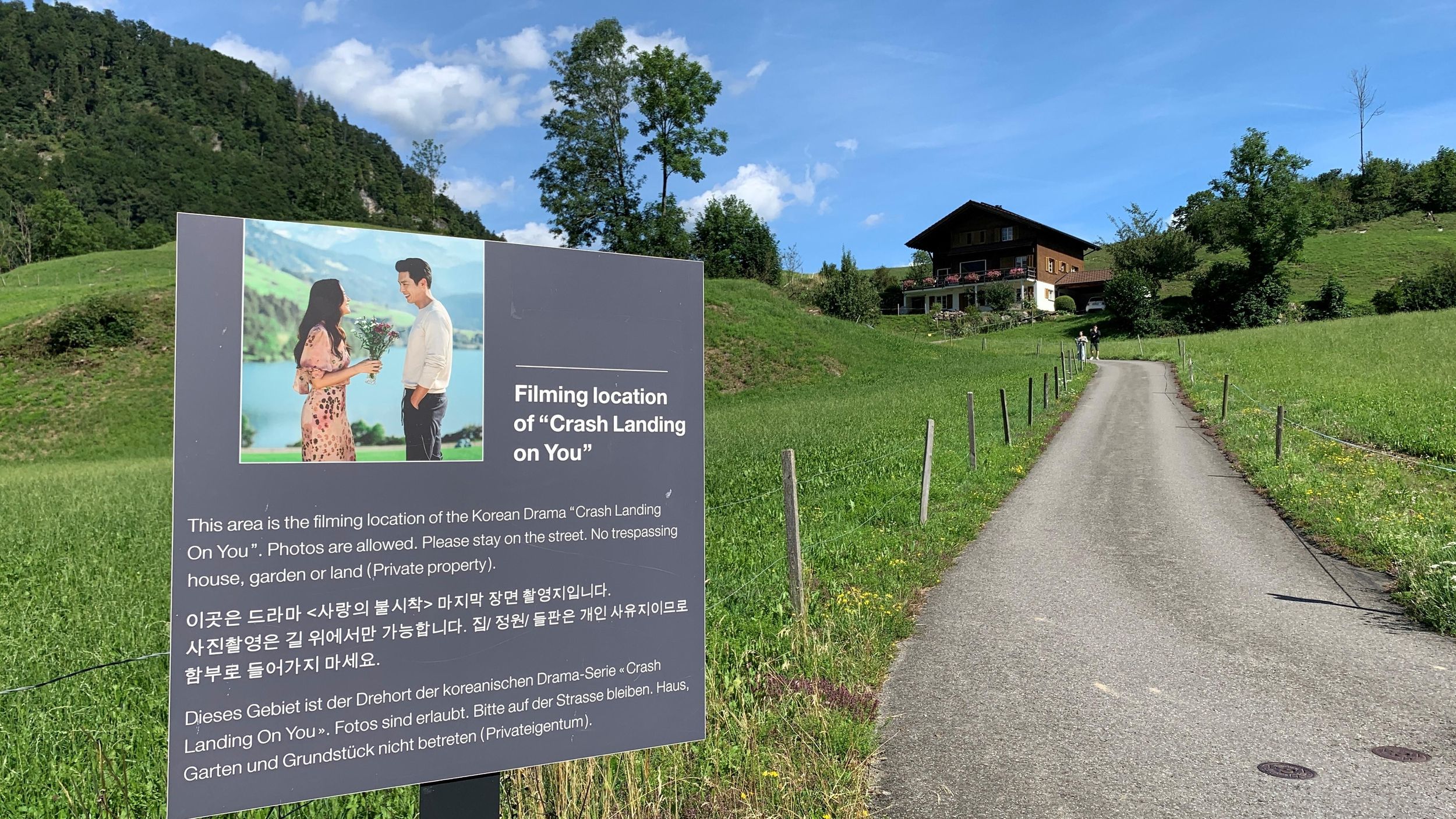 Von Zürich aus: Crash Landing On You Locations in Interlaken