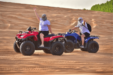 Abu Dhabi: Quad Bike ATV Safari, Camel Ride and Sandboarding