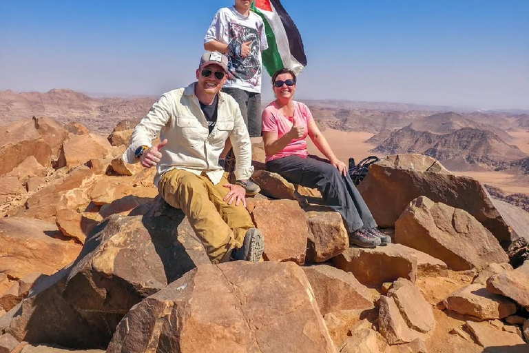 Wadi Rum: 2-Day Desert Tour with Camp Stay & Meals & Hiking