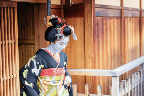 One Hour Geisha Show and Kitano Tenmangu Shrine in Kyoto