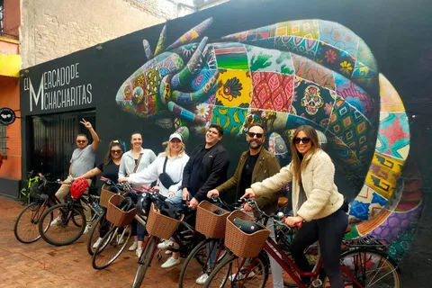 Mexico City Grafitti & Street art bike tour, find hidden gem