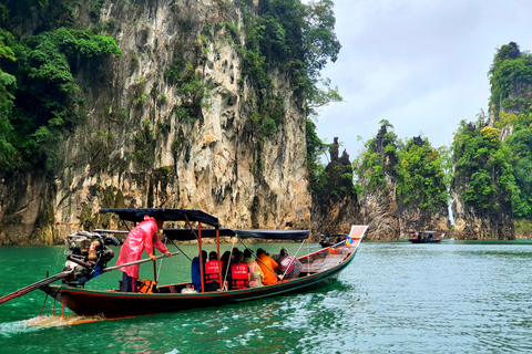 De Krabi : Excursão ao Lago Khao Sok em viagem de 1 dia