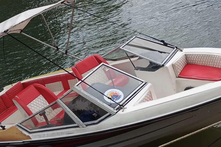 Guatapé: Cruzeiro de charutos de luxo no lago com Los Puros Hermanos