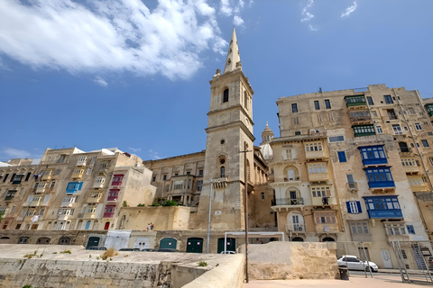 Geführter Rundgang durch Valletta mit lizenziertem GuideMit spanischsprachigem Guide oder Übersetzer