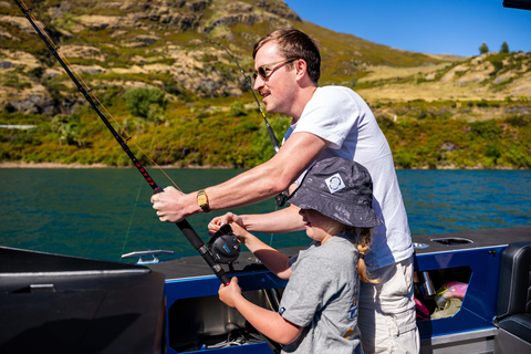 Lake Wakatipu: 3 Hour Fishing Adventure by Boat Private Tour