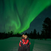 Kiruna: Tour para ver la aurora boreal en Abisko con fotos y traslados