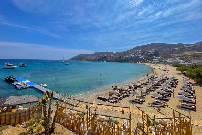 Mykonos: semi-private cruise around southcoastline of island