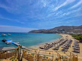 Mykonos: Halbprivate Kreuzfahrt entlang der Südküste der Insel