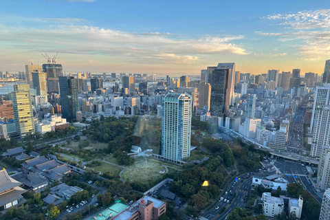 Tokio : Tour en autobús de día completo con almuerzo buffet y ceremonia del téSalida de Shinjuku