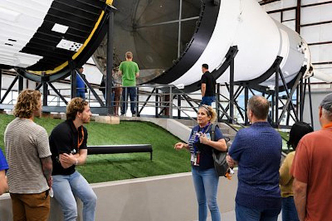 NASA Space Center Houston Entry Ticket with Guidebook