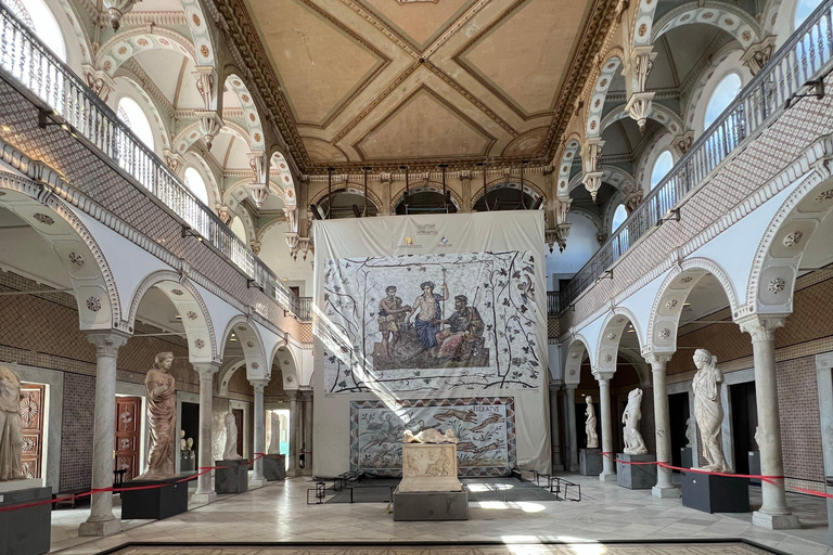 Private tour of the Bardo Museum with round-trip transportation from Tunis