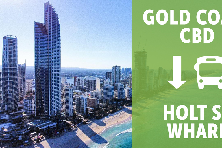 GOLD COAST: TANGALOOMA SHUTTLE VOM CBD ZUM HOLT ST WHARF6.50 Uhr - Mantra on View Abholung