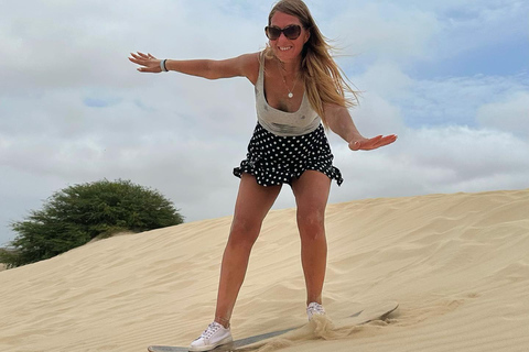 Wrak statku, kaplica Fatimska, pustynia Viana i ceramika Rabil