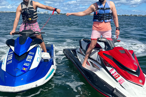 Jetski i Miami Jetski-tur i Miamis vackra vatten