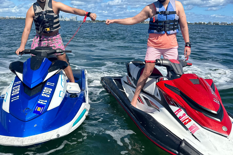 Miami: Jetski Tour in Miamis schönen Gewässern