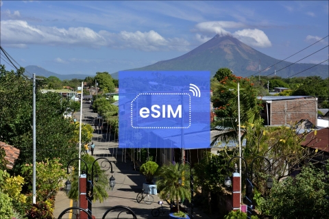 Managua: Nicaragua eSIM Roaming Mobile Datenplan5 GB/ 30 Tage: 18 Länder Südamerikas