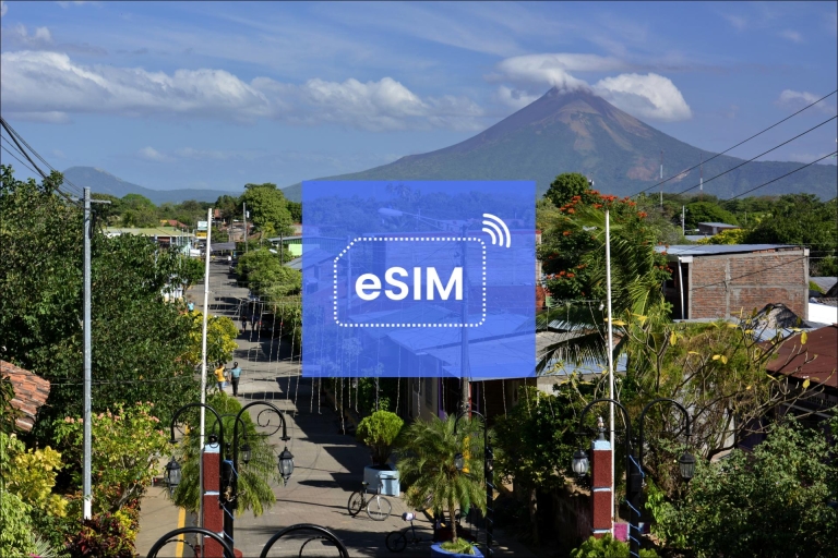 Managua: Nikaragua – plan mobilnej transmisji danych eSIM w roamingu10 GB/ 30 dni: 18 krajów Ameryki Południowej