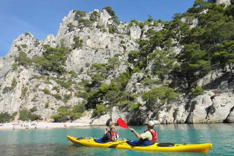 Marsiglia: tour guidato in kayak sul mare delle CalanquesMarsiglia: Kayak di mare guidato nelle Calanques