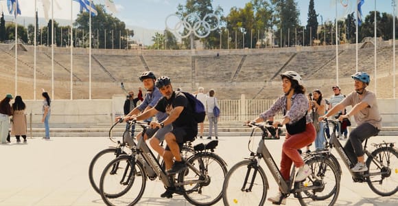 Athens: City Electric Bike Tour with Acropolis Visit Option