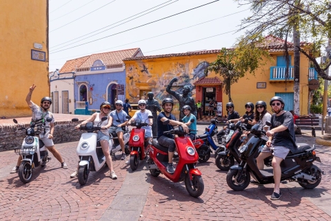 Cartagena: Historic Cartagena Tour on Electric Motorcycle