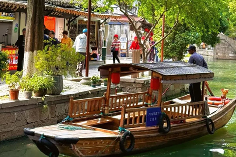 From Shanghai: Zhujiajiao Water Village Half-Day Tour