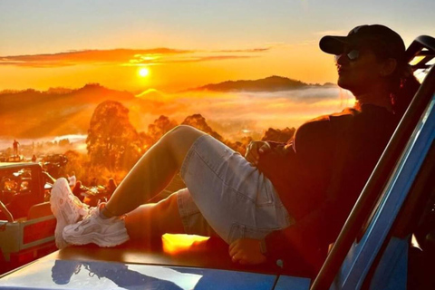 Mount Batur Jeep Sunrise Experience with Local Geopark Guide Jeep Sunrise With transfer