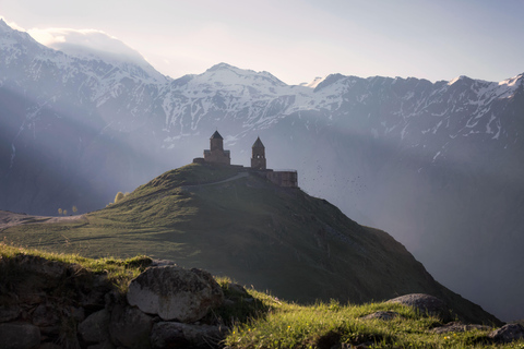 From Tbilisi: 2-Day Kazbegi Tour with Horse Riding