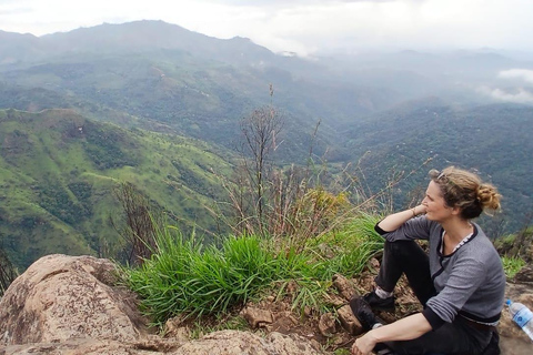 ELLA Lipton Seat Tea Test & Pluck 9Arch, Waterfalls, & Food Lipton's Seat, Little Adam Peak, 9 Arch, Ravana Waterfalls