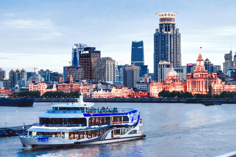 Shanghai: Old Town, Oriental Pearl Ticket & River Cruise Daytime River Cruise: Old Town Route, Oriental Pearl Ticket