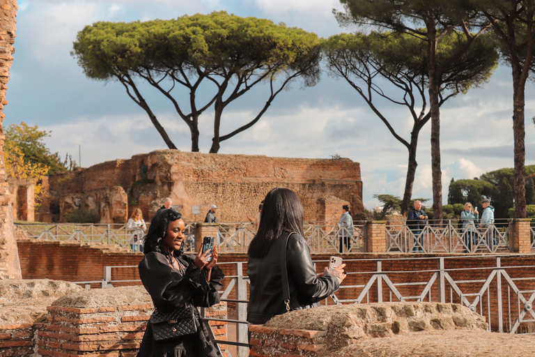 Rom: Colosseum Colosseum, Forum Romanum och Palatinerberget Guidad tur