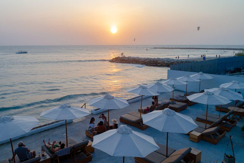 Cartagena: Sunset party at a private beach club, live DJ and swimming pool