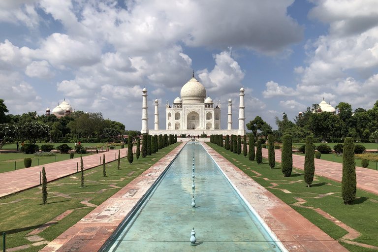 From Delhi: Agra Day Trip with Taj Mahal and Agra FortAC Car and Tour Guide Service Only