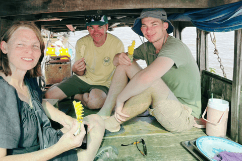 Tour de 1 dia pelo Mekong Can Tho - Mercado flutuante e túneis de Cu Chi[Preço da excursão em grupo] A partir de 5 pessoas, o custo é de 80 dólares por pessoa